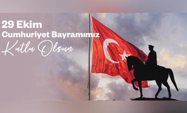 Spor camiasından 29 Ekim Cumhuriyet Bayramı mesajları
