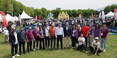Spor Festivali’nde özel çocukların mutlu günü