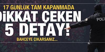Tam kapanmada dikkat çeken 5 detay! Bahçeye çıkarsanız...