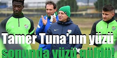 Tamer Tuna'nın sonunda yüzü güldü!