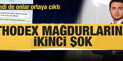 Thodex mağdurlarına ikinci şok