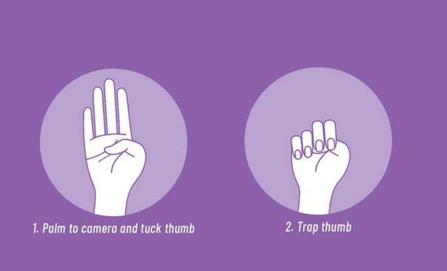 TikTok’ta gördüğü ‘Yardıma ihtiyacım var’ işaretini yapan genç kız, kaçırılırken kurtarıldı