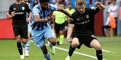 Trabzonspor evinde galip