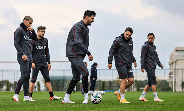 Trabzonspor, Gaziantep FK maçı hazırlıklarına devam etti