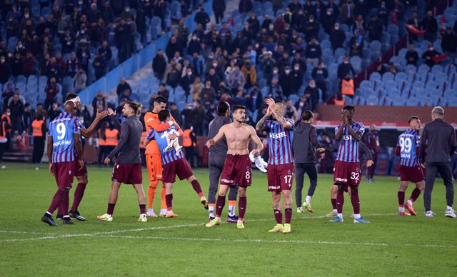 Trabzonspor namağlup serisini sürdürdü