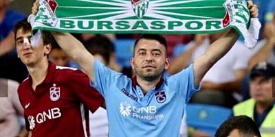 Trabzonspor taraftarından Bursaspor'a anlamlı destek!