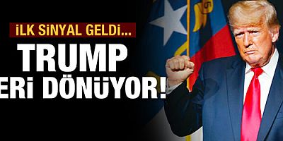 Trump geri dönüyor