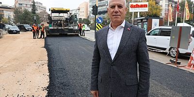 Tuna Caddesi ulaşımın yeni koridoru oluyor