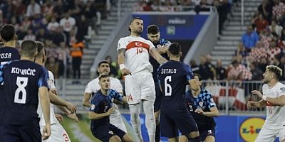 Türkiye, Hırvatistan'ı tek golle devirdi