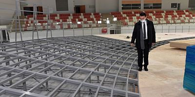 Türkiye'nin en büyük atletizm salonu Bursa'da açılış için gün sayıyor