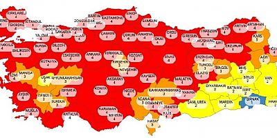 Türkiye'nin önemli bölümü kırmızı oldu! 7 maddede yeni kararlar