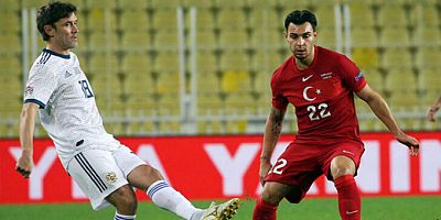 Türkiye Rusya'yı 3 golle geçti