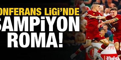 UEFA Avrupa Konferans Ligi'nde şampiyon Roma