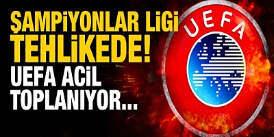 UEFA'dan acil toplantı kararı! Gündem Avrupa Süper Ligi