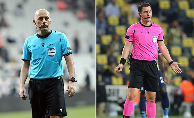 UEFA’dan Cüneyt Çakır ve Halil Umut Meler’e görev