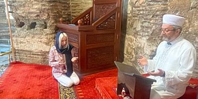 Ukraynalı kadın ezan sesinden etkilendi Müslüman oldu