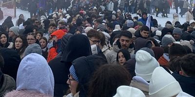 Uludağ'ın zirvesine turist akını