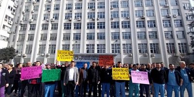 Uludağ Üniversitesi sağlık çalışanlarından 