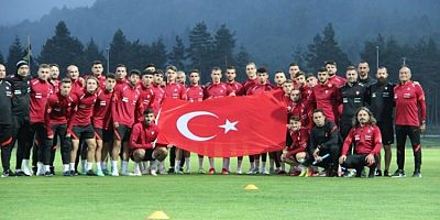 Ümit Milli Takımı, İskoçya maçı hazırlıklarını sürdürdü