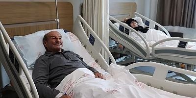 Yaren Leylek'in Adem amcası ve eşi Bursa'da sağlığına kavuştu