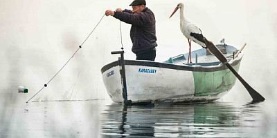 Yaren Leylek ve Balıkçı Adem Amca kavuştu