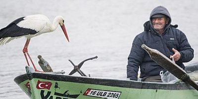 Yaren leylekten müjdeli haber: Adem amca dede oldu!