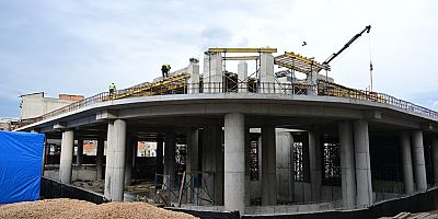 Yavuzselim Kapalı Pazar Alanı’nda çalışmalar sürüyor