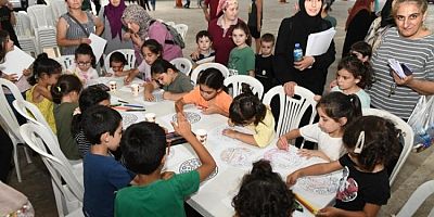 Yaz etkinliklerinde çocuklar ve aileler doyasıya eğlendi