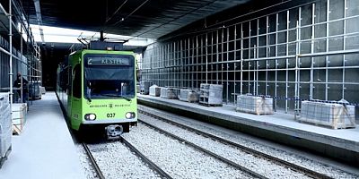 Yeni istasyonda çalışmalar hızlandı