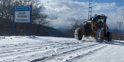 Yenişehir Belediyesi kar sınavını başarıyla geçti