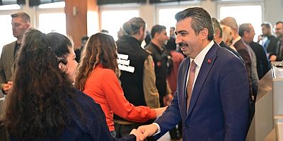 Yıldırım ailesi bayramlaştı