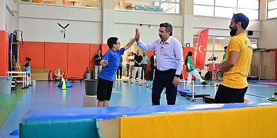 Yıldırım’da çocuklar sporla büyüyor