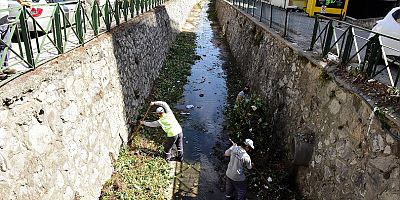 Yıldırım'da dereler temizleniyor! 