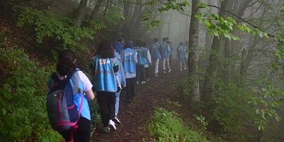 Yıldırım’da gençler doğa için yürüdü