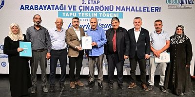 YILDIRIM’DA TAPU SEFERBERLİĞİ DEVAM EDİYOR