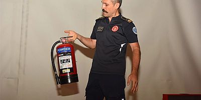 Yıldırım’da yangın eğitimi