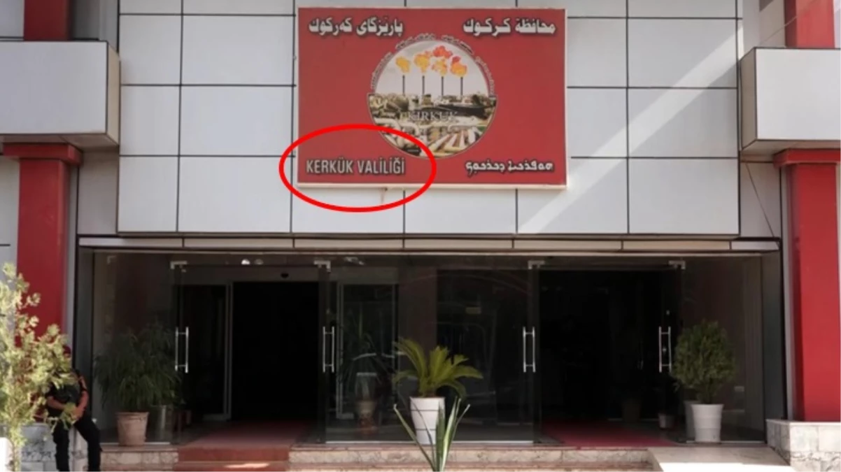 Tabelalar asıldı! Türkçe artık Kerkük'te resmi dil