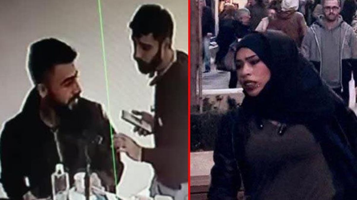 Taksim bombacısı Albashır'a yardım ve yataklık eden 2 şüphelinin buluştuğu anlar ortaya çıktı
