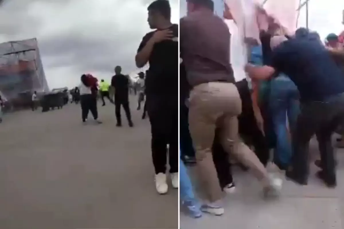 TEKNOFEST'te demir kule rüzgardan devrildi: 3 kişi yaralandı