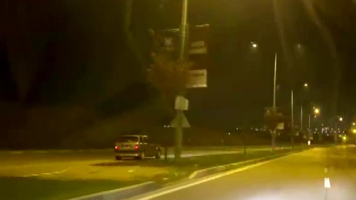 Ters şeritten giderek faciaya davetiye çıkardı