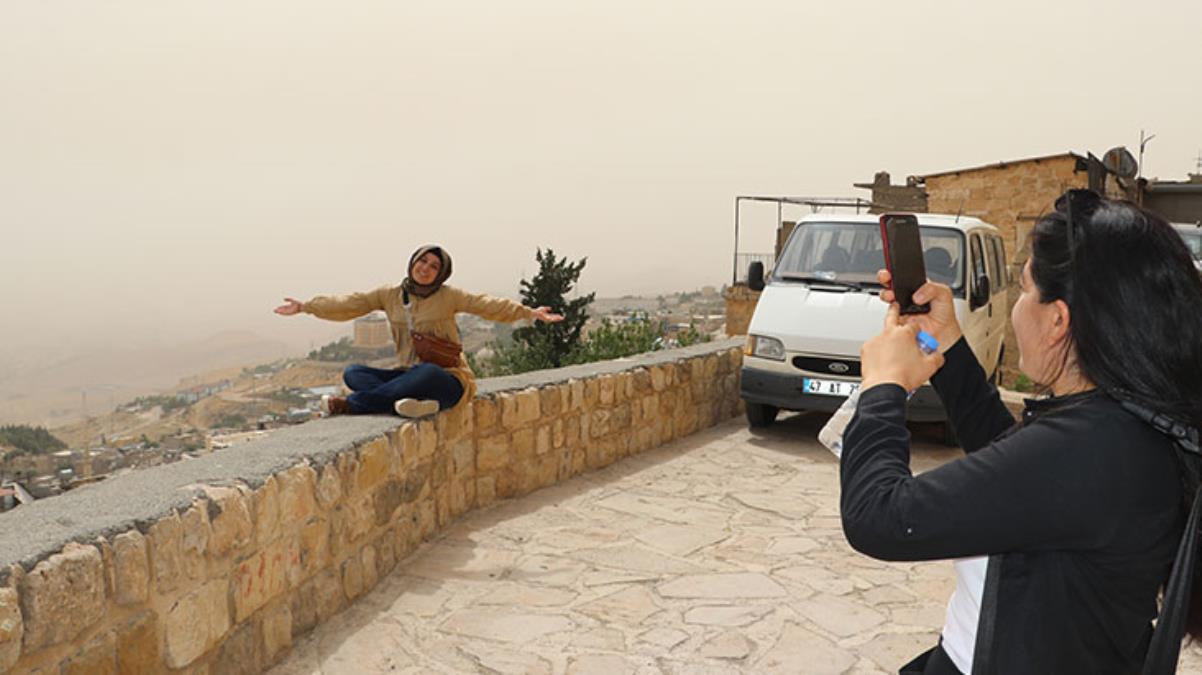 Toz bulutu Suriye'den kuvvetli rüzgarla geldi! Meteoroloji 