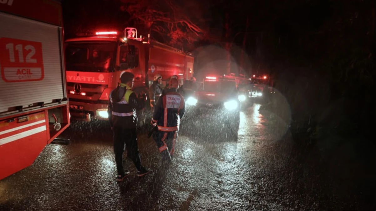 Trabzon'un 4 ilçesinde çıkan yangınlar itfaiye ekiplerini harekete geçirdi
