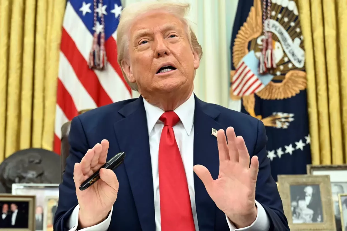 Trump'ın tarihi konuşması başladı! Dünyaya vergi yağdırıyor