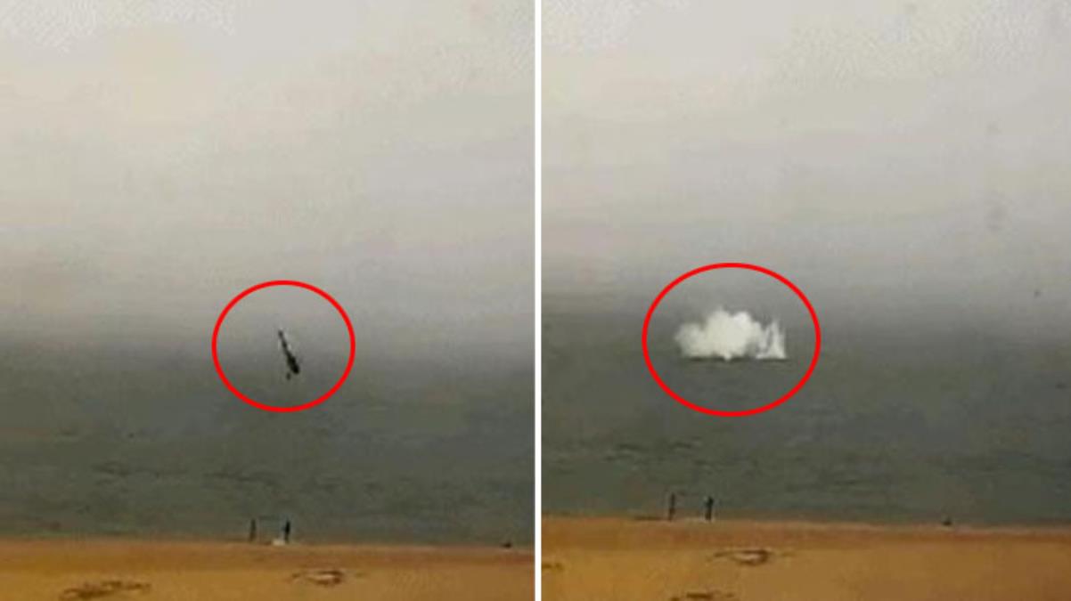 Turist taşıyan helikopter denize çakıldı: 3 ölü, 1 kayıp