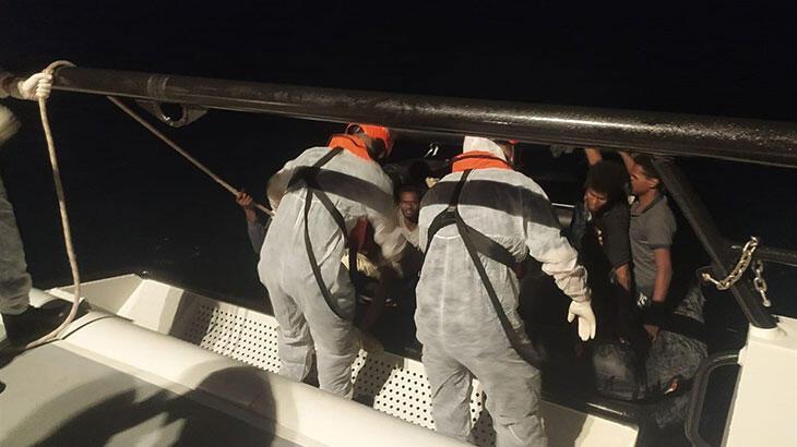 Türk kara sularına geri itilen 158 kişi kurtarıldı