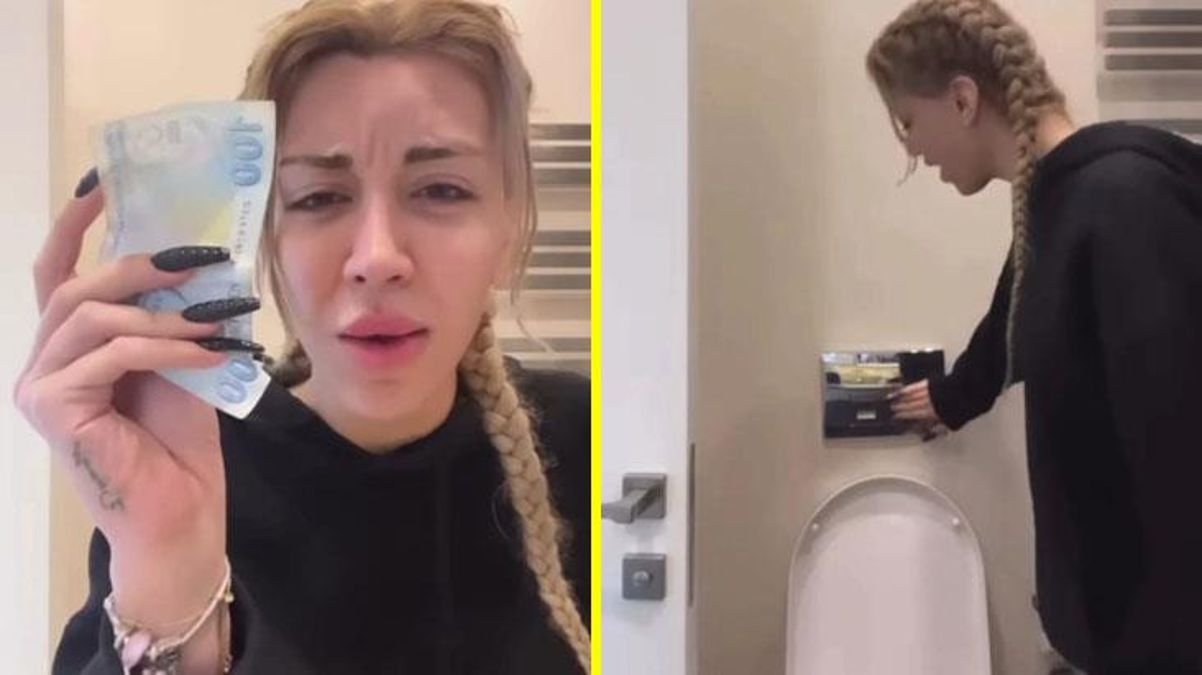 Türk lirasını klozete atan fenomen hakkında 7 buçuk yıl hapis talebi