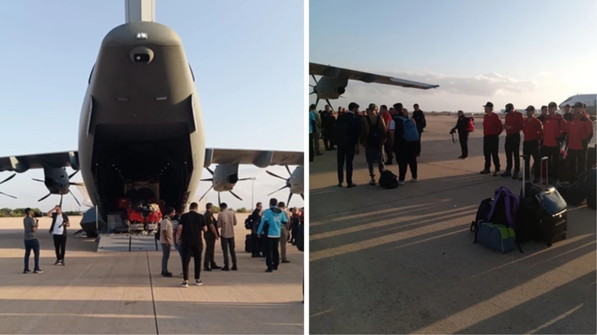 Türkiye, Libya'ya yardım elini uzattı! Arama kurtarma ekipleri bölgede