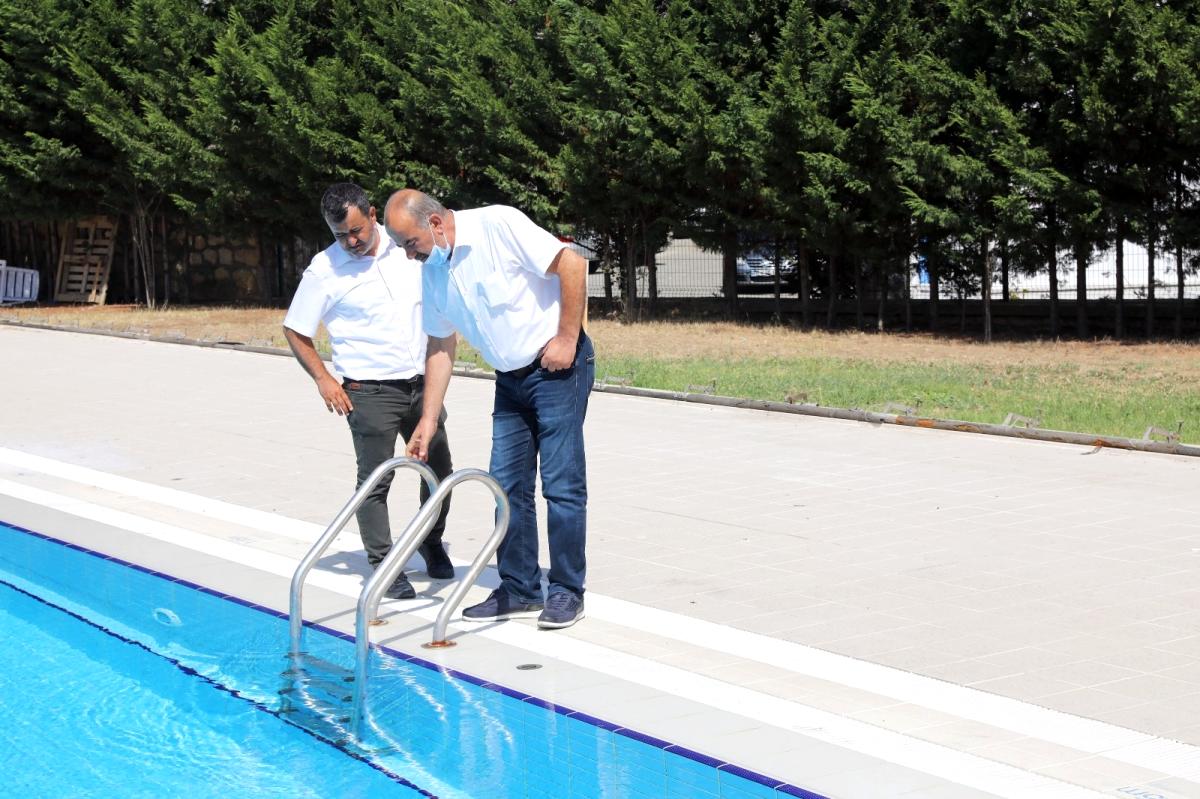 Türkyılmaz tesisleri yerinde inceledi