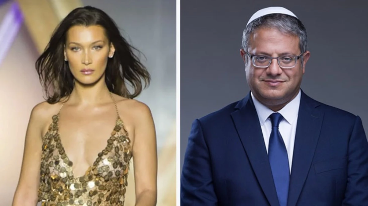 Ünlü model Bella Hadid ve İsrailli bakan arasında 