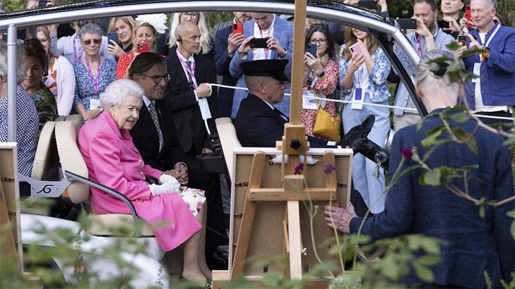 Uzun zamandır sağlık sorunlarıyla mücadele ediyor! Kraliçesi II. Elizabeth ortaya çıktı